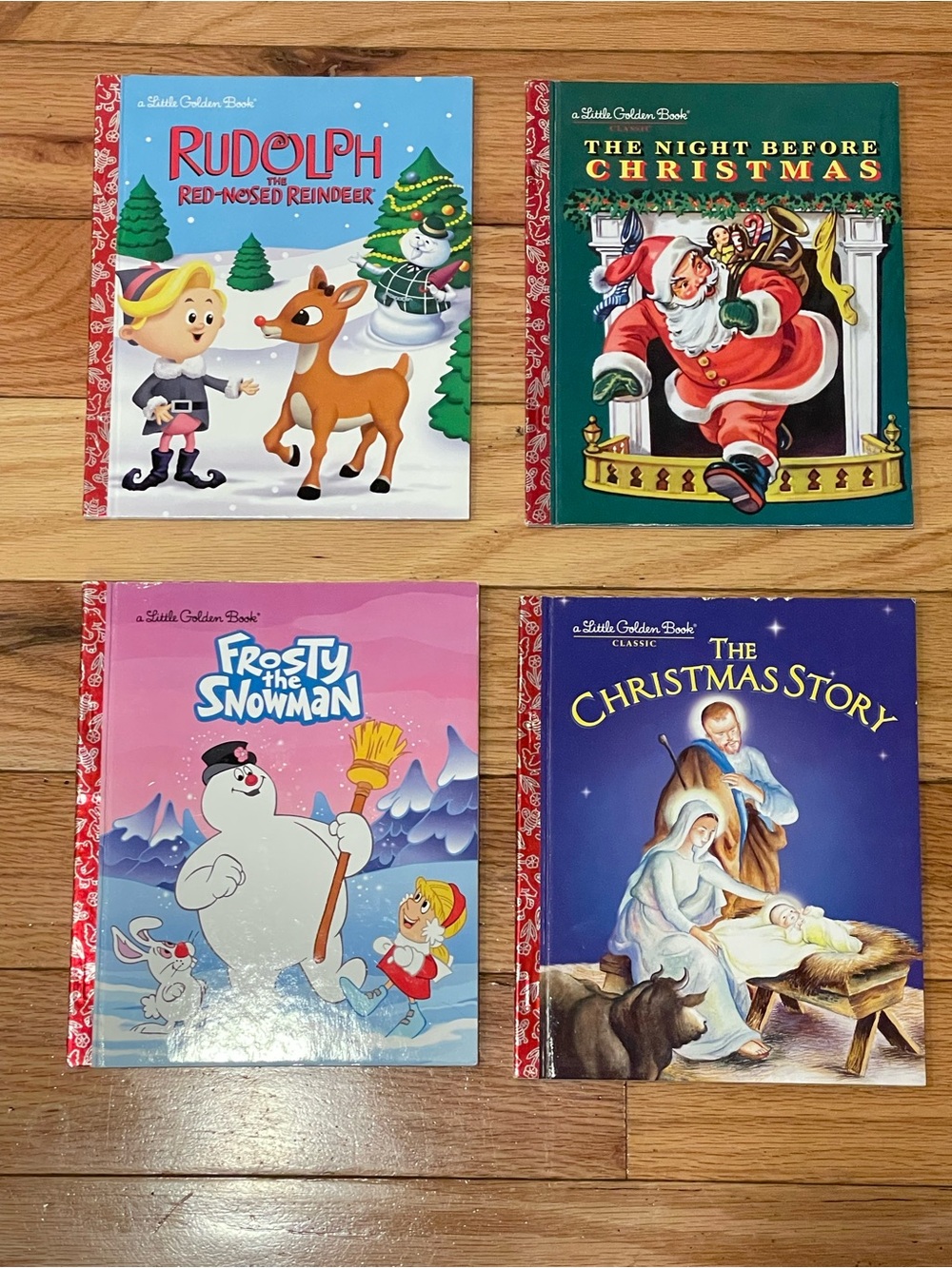 Classic Holiday Stories - Blue, Green, Pink & Purple Covers